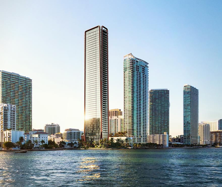 Villa Miami Residences — luxury bayfront tower in Edgewater, Miami